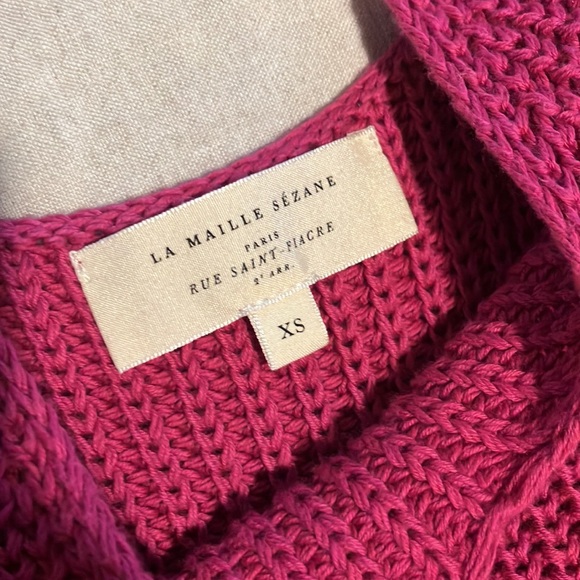 Sezane pink dress NWOT made with organic cotton - Picture 3 of 4